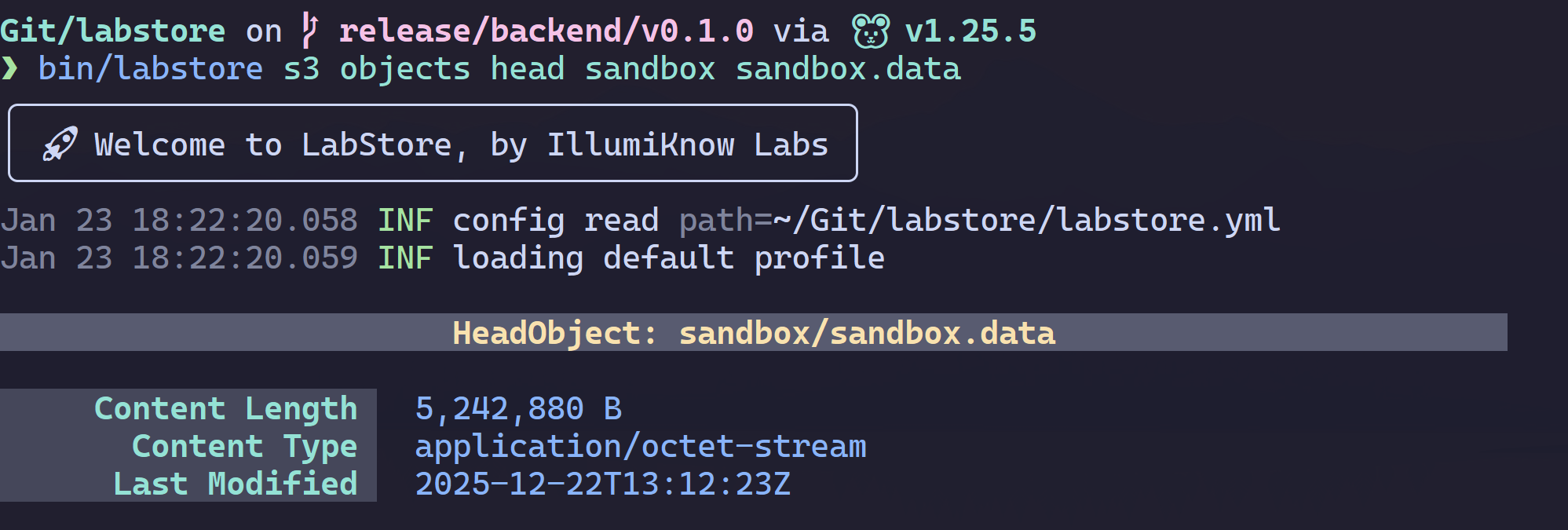 LabStore Metadata Rendering Example