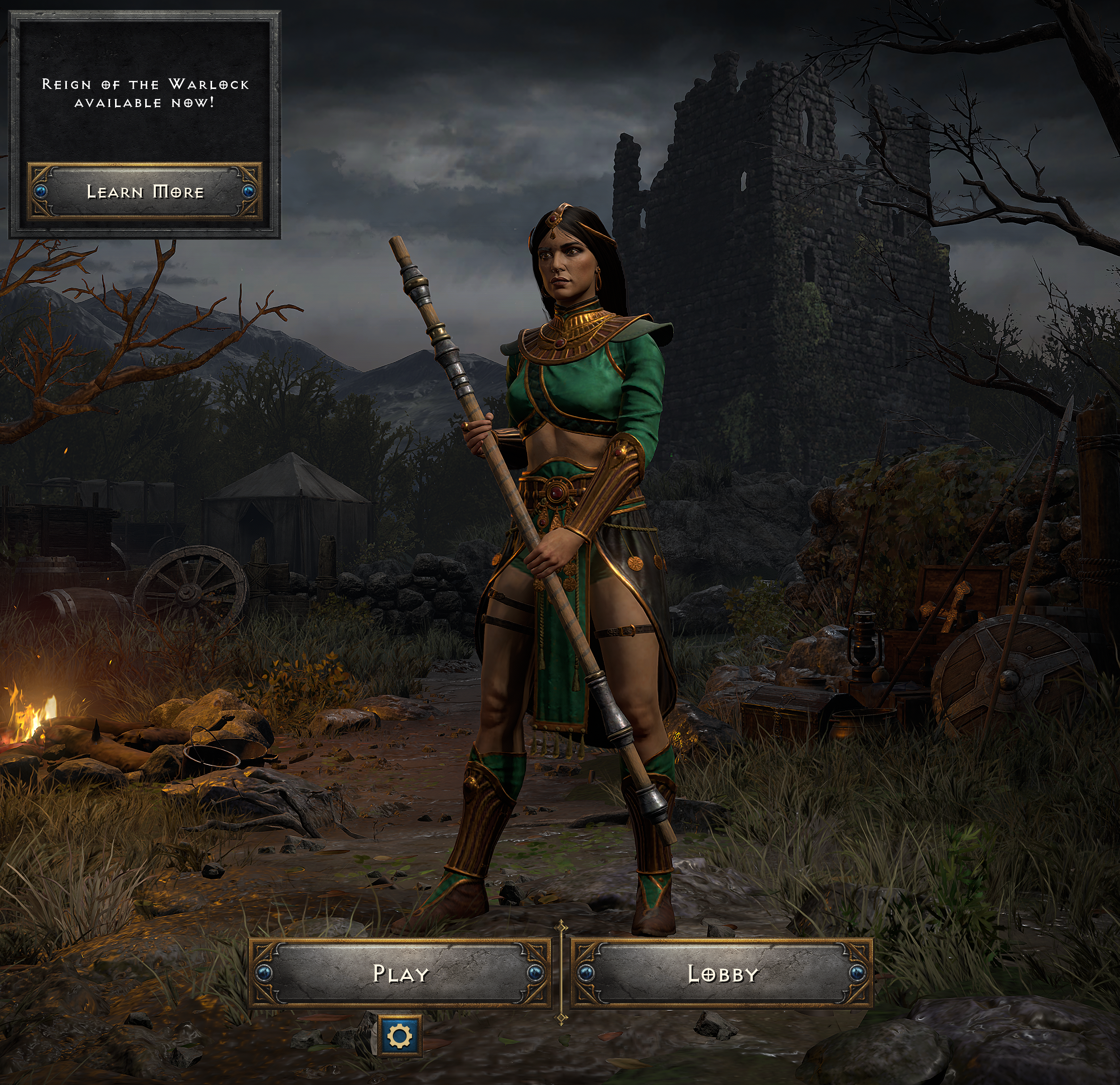 D2R: Fixed T-Pose Sorceress