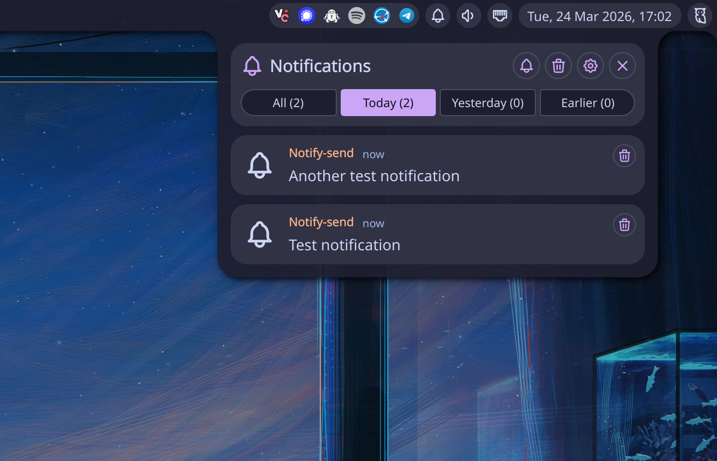 Noctalia Notifications